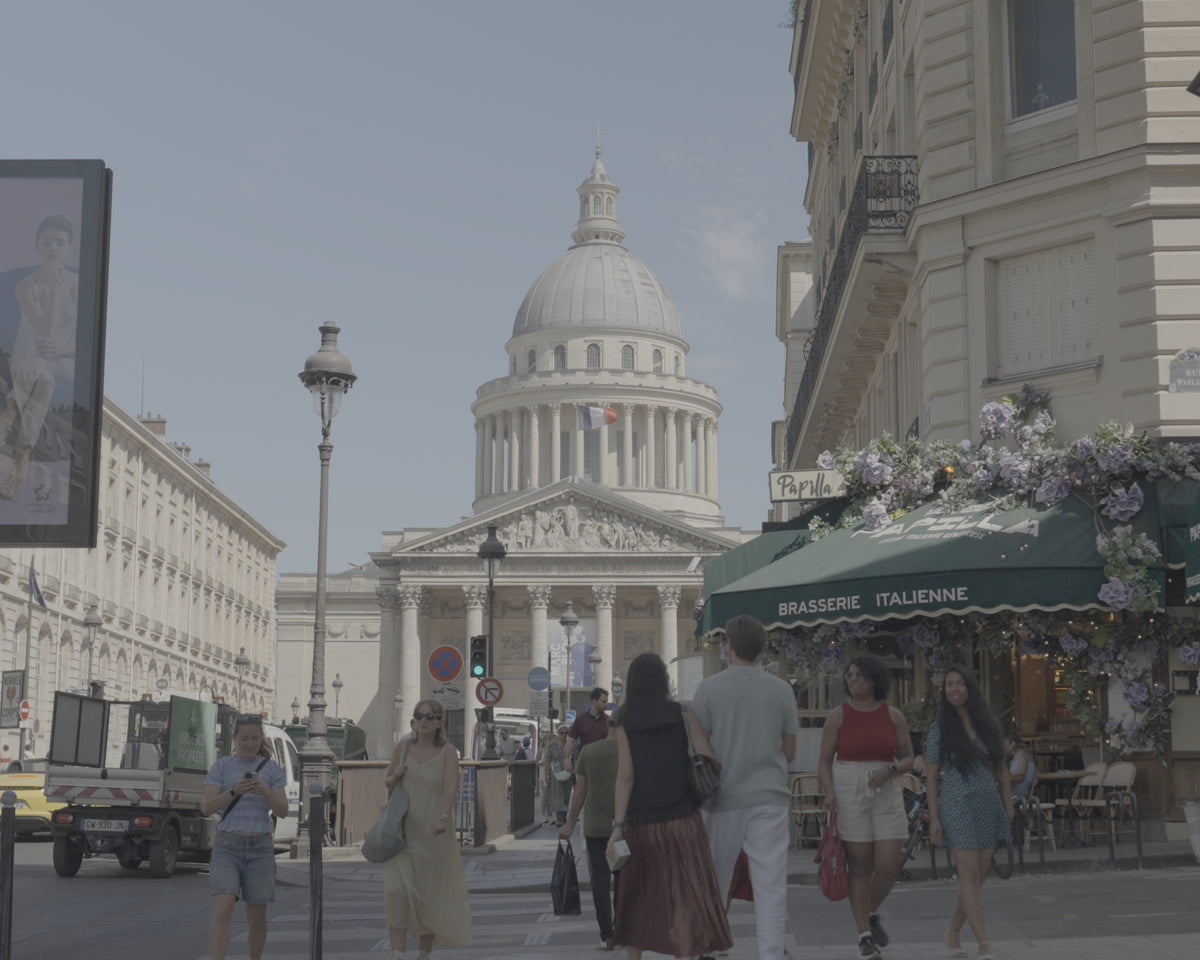Paris, street by the Panthéon