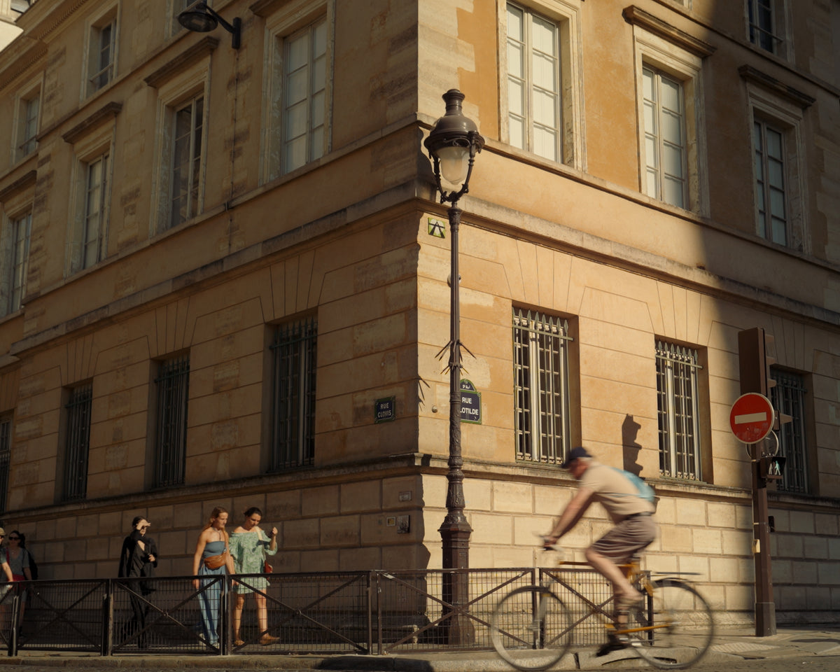 Paris, stone street corner