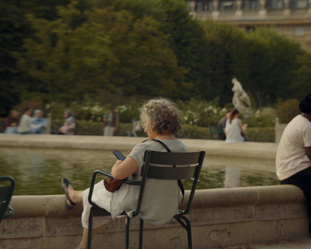 Paris, by the fountain