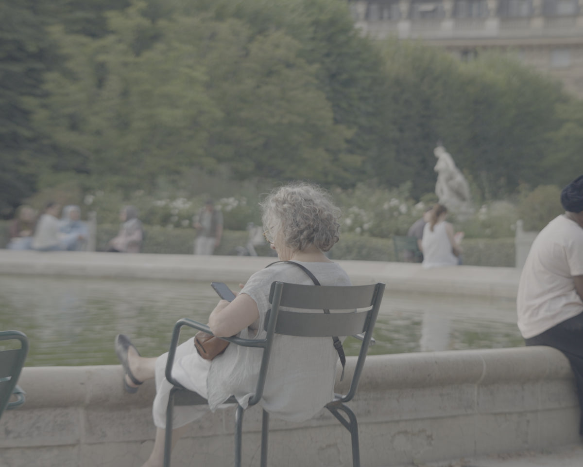 Paris, by the fountain